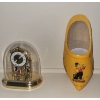 Image 3 : West Germany-Made Decorative Mantle Clock with Rotating Figures and Dome