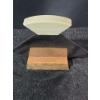 Image 3 : Indigenous Tool Ulu w/ Bone Handle and Walrus Design, Blade 7.5 W