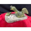 Image 3 : Inuit Northern Bird, Chick, and Nest Soapstone Carvings 11Wx6H