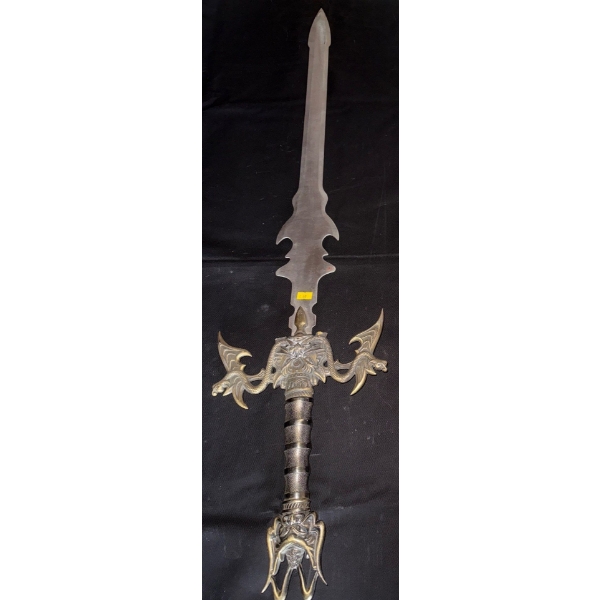 Medieval Snake & Demon Style Collectors Sword 44L