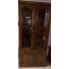 Image 1 : Wooden Cabinet w/ Glass Doors and Light - 32W, 16D, 82T 