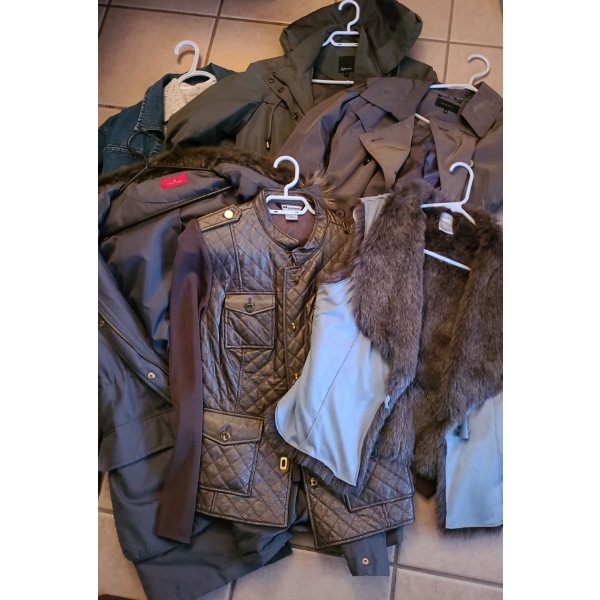 Women's Coats Includes: Esprit Medium, Together Size 8, Reitman Small, Together and Seasons Denim