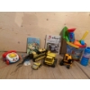 Image 1 : Lot of Vintage Toys and More, Tonka Trucks, Two Vintage Books, Fisher Price Phone and Bubble and San