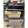 Panasonic KX-E7000CB Typewriter & Vintage Canon Copier & Metal Cabinet