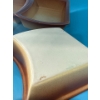 Image 5 : Lovely Vintage Ombre Pottery Lazy Susan w/ Matching Pottery  Divided  Serving Platter (9Pcs Total) 