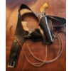 Image 1 : Replica Cowboy Guns w/ Leather Holster Belt