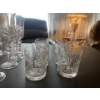 Image 2 : Crystal Tumblers (8), Crystal Wine Goblets (8), 
