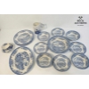 Image 5 : Set Of Churchill "The Brook Blue" Ceramic dinnerware , Made In Staffordshire England , 