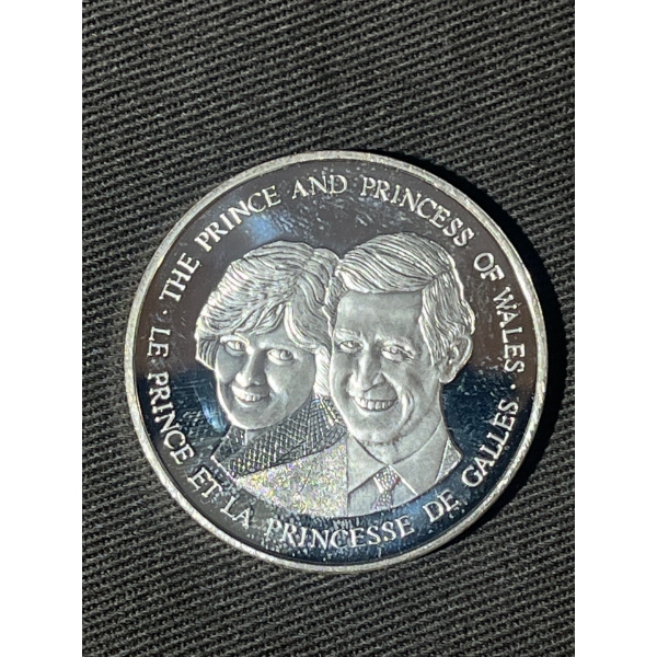 The Prince and Princess of Wales June 1983 Coin