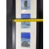 Image 8 : Framed Triptych of Inuit-Inspired Stone Artwork Signed 'C A'YK NWT 06'