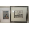 Image 4 : Kitchen Decor Collection - Wooden Vino Rack Framed Art Cook Books & Various Textiles