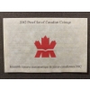 Image 3 : 2002 Royal Canadian Mint Proof Coin Set with Original Packaging