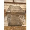 Image 1 : Metal Dog Kennel 22 1/2 w, 25 h, 35 1/2 l