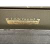 Image 2 : Underwood Champion Made in Canada Antique Typewriter in Black Case 
