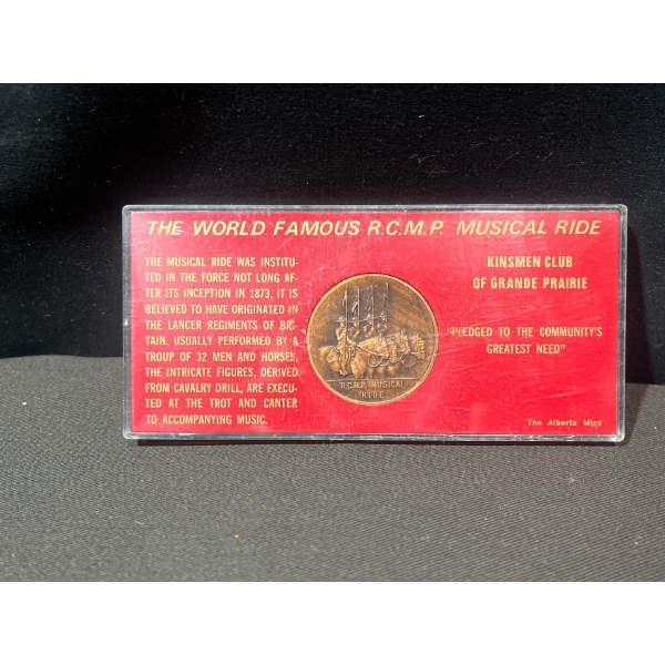 1974 RCMP Musical Ride Coin
