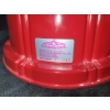 Image 4 : Carousel Red Gumball Machine with Glass Globe and Coin Mechanism