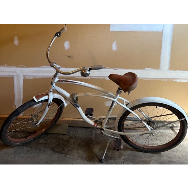 Drift Beach Cruiser Bicycle w/ Leather Saddle 72x42