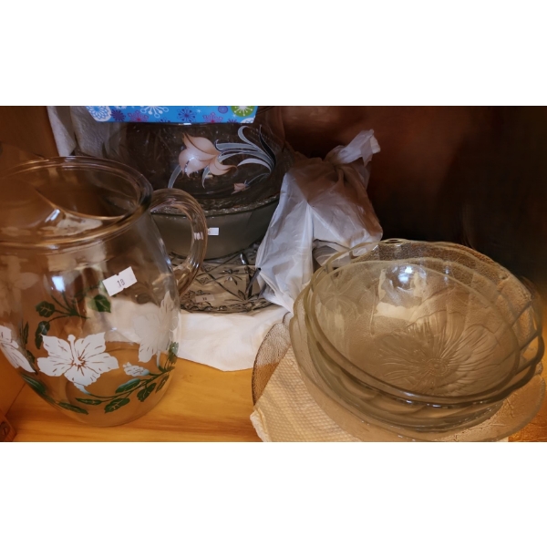 Serving Platters and Bowls, Salad Bowl and Matching Serving Bowls, Gravy Boat, Pitcher and More!