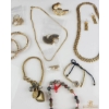 Image 4 : Gold-Tone Jewelry Lot With Bracelets, Necklaces, Earrings, and Watch
