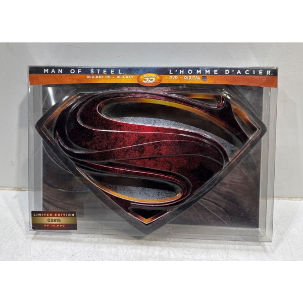 Unopened Superman Man of Steel Limited Edition 4 Format