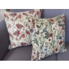 Image 4 : Over Sized Plush Love Seat Sofa 55x36x37 w/ Decorative Floral Accent Pillows 
