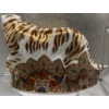 Image 2 : Gorgeous English Royal Crown Derby Bone China 'Bengal Tiger' Figurine - 8In Long 
