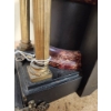 Image 3 : Mantel Clock with Ornate Dial and Decorative Columns, 18 x 6 x 12 Inches