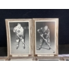 Image 2 : Chicago Blackhawks Vintage Player Photos with Wooden Frames