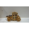 Image 3 : Faberge Egg and Carriage Trinket Box made in Russia 6.5H