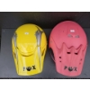 Image 2 : NEW FULMER MX Helmets - PHX Helium 2 Yellow Size M & FMVSS 218 Pink Size S