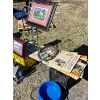 Image 3 : Music stand guitar, stand, framed pictures, bird feeder, outdoor water, electric plug-in & More
