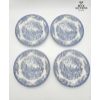 Image 1 : Set Of Churchill "The Brook Blue" Ceramic dinnerware , Made In Staffordshire England , 
