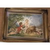 Image 1 : Lovers Courting Needlepoint 35 x 27