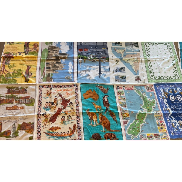 Bundle of Tapestries & Souvenirs From Around The World 