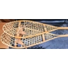 Image 4 : Vintage Wooden Snowshoes With Rawhide Webbing
