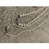 Image 2 : String of Fresh Water Pearls (Small one on the Right) w/ Two Faux Pearl Items  Necklace & Headband