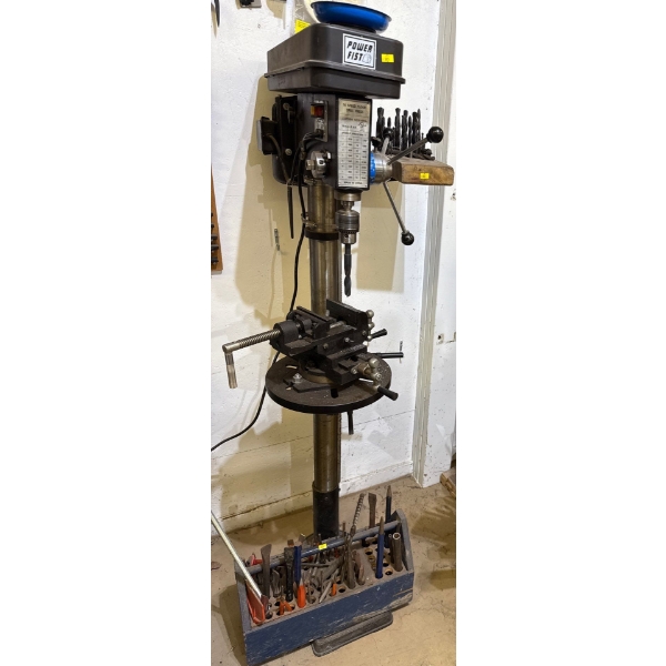 Powerfist 16 Speed Floor Mounting Drill Press 
