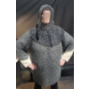 Image 6 : Paramount Costume: Chainmail Top, Robes, Boots/ 10, Belt/ Medium, Quilted Coat XL- See Description