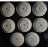 Image 4 : Bone China Teacups and Saucers, Floral Designs, 9 Sets