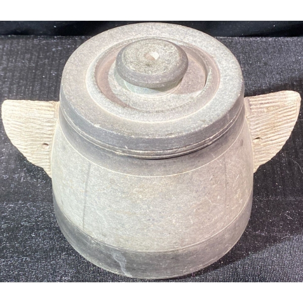 Hand Carved Stone Cookware Pot