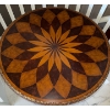 Image 3 : Maitland Smith Round Side Table Regency / Empire Revival 38D x 29T 