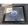 Image 2 : Official NHL OILERS Canvas Art 14"H x 28"W , OILERS Bar Mirror 19"H X 19"W