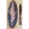Image 4 : Decorative Handmade Pottery 12T Wood Art Dagger Woven Basket & More 