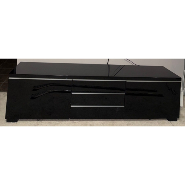 Ikea Glossy Besta Burs TV Bench- Television Sideboard  71"x16" x 19"tall
