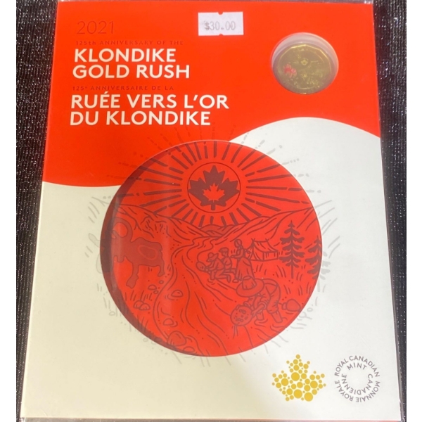 125th anniversary of the Klondike Gold Rush Keepsake