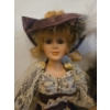 Image 2 : Porcelain Dolls: Girl in Dresses. Tallest is 18T 