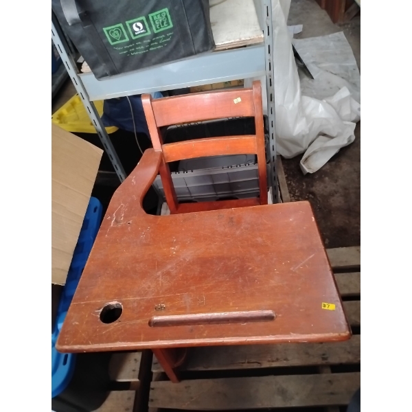 Vintage School Desk 21x29x34