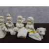 Image 3 : Snow Babies Nativity Scene Characters 9 Pieces