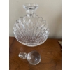Image 3 : Crystal Decanter With Stopper and Pair of Crystal Candle Holders