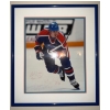 Image 1 : Wayne Gretzky/ Oilers Autographed Photo 23 X 27, Framed Under Glass 